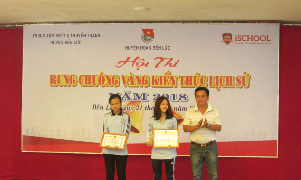 Bến Lức: Hội thi Rung chu&ocirc;ng v&agrave;ng kiến thức lịch sử