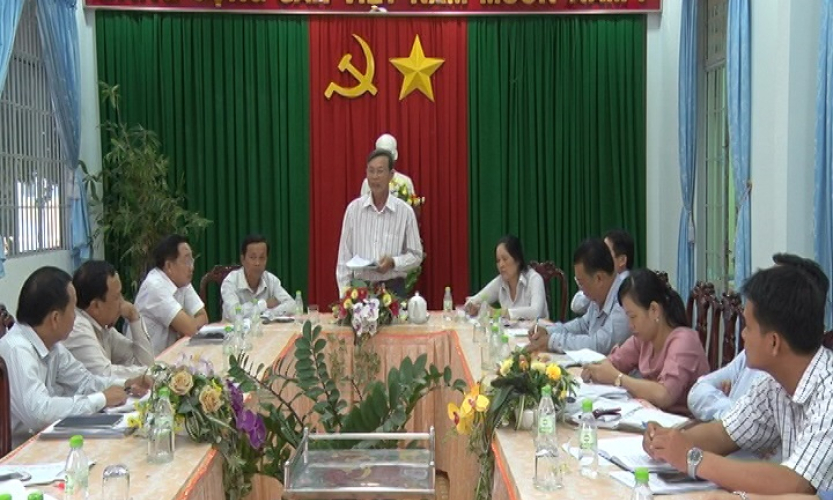 HĐND huyện Cần Giuộc gi&aacute;m s&aacute;t về c&ocirc;ng t&aacute;c quản l&yacute;, sử dụng đất c&ocirc;ng