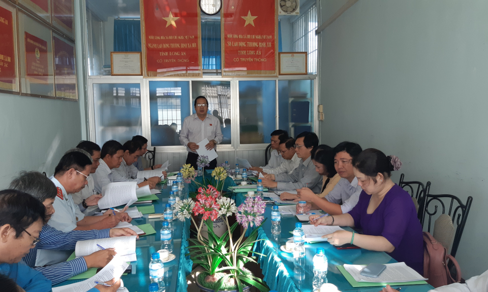 HĐND tỉnh gi&aacute;m s&aacute;t c&ocirc;ng t&aacute;c cải c&aacute;ch h&agrave;nh ch&iacute;nh Sở Lao động,thương binh v&agrave; x&atilde; hội