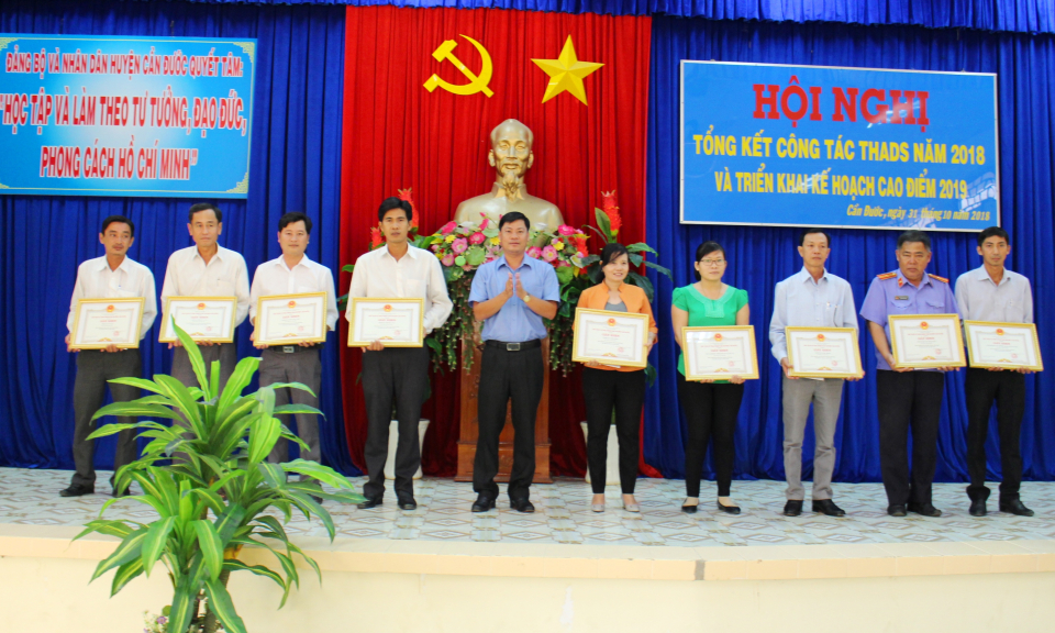 Cần Đứơc: Tổng kết c&ocirc;ng t&aacute;c Thi h&agrave;nh &aacute;n d&acirc;n sự năm 2018
