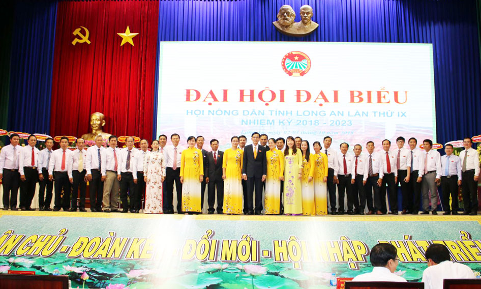 &Ocirc;ng Phạm Chí T&acirc;m tái đắc cử Chủ tịch h&ocirc;̣i N&ocirc;ng d&acirc;n tỉnh khóa IX nhi&ecirc;̣m kỳ 2018-2023