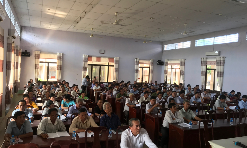 Đức H&ograve;a: Tập huấn kỹ năng và b&ocirc;̀i dưỡng ki&ecirc;́n thức pháp lu&acirc;̣t hòa giải