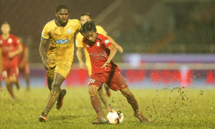 Thanh H&oacute;a chiếm vị tr&iacute; thứ 2 tr&ecirc;n bảng xếp hạng của S.Kh&aacute;nh H&ograve;a