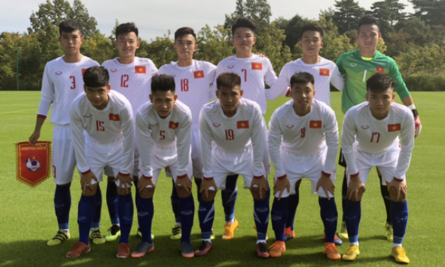 U17 Việt Nam đối đầu Th&aacute;i Lan ở trận tranh hạng 3 giải Jenesys 2018