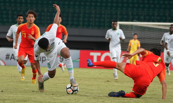 U19 Trung Quốc theo ch&acirc;n U19 Việt Nam chia tay VCK U19 ch&acirc;u &Aacute; 2018