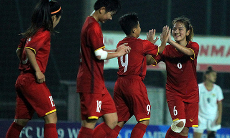 U19 nữ Việt Nam gi&agrave;nh v&eacute; v&agrave;o v&ograve;ng loại thứ 2 giải ch&acirc;u &Aacute; 2019