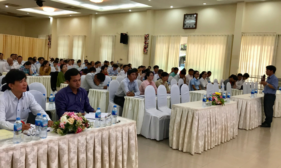 Ban Tuy&ecirc;n gi&aacute;o Tỉnh ủy tập huấn tuy&ecirc;n truyền x&acirc;y dựng n&ocirc;ng th&ocirc;n mới 2018