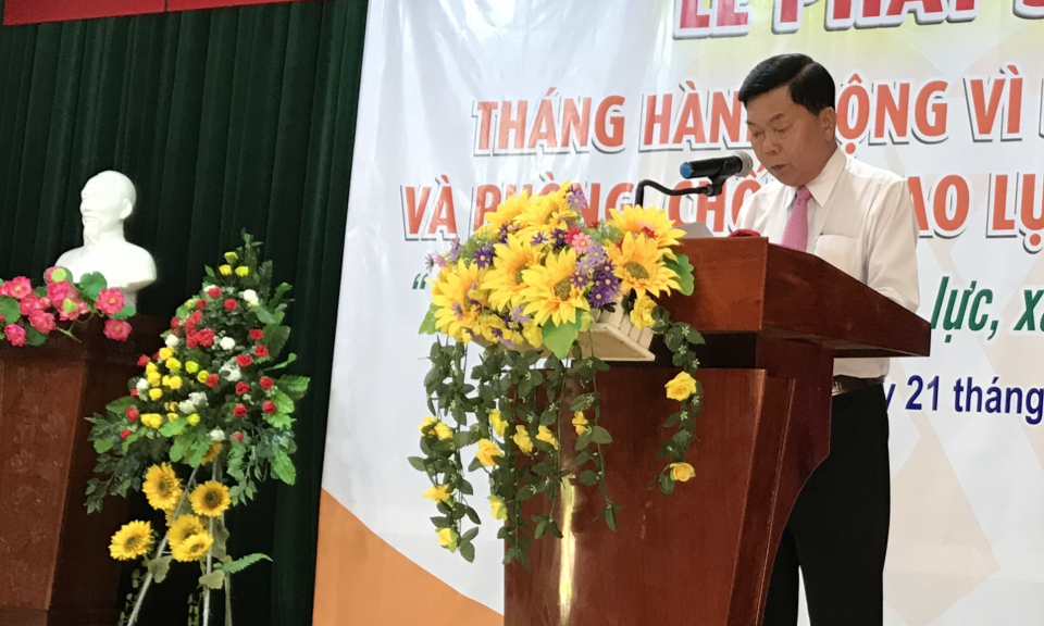 Tỉnh Long An ph&aacute;t động th&aacute;ng h&agrave;nh động b&igrave;nh đẳng giới