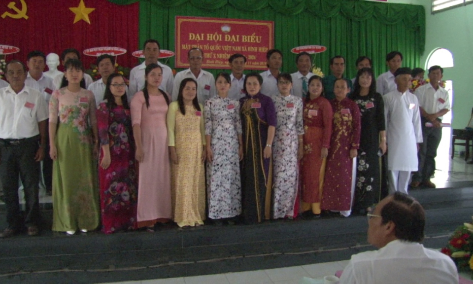 TX Kiến Tường: Đại hội điểm UBMTTQ cấp x&atilde; của Tỉnh Long An