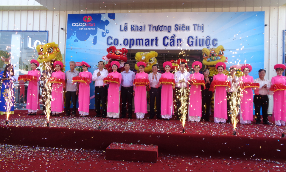 Saigon Co.op khai trương si&ecirc;u thị Co.opmart thứ 3 tại Long An