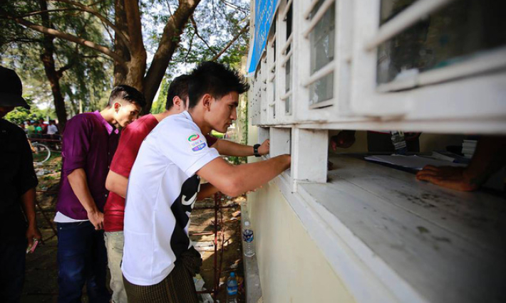 V&eacute; xem trận Myanmar gặp Việt Nam cao nhất chỉ l&agrave; 100.000 đồng