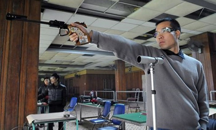 Qu&acirc;n đội gi&agrave;nh vị tr&iacute; nhất to&agrave;n đo&agrave;n m&ocirc;n Bắn s&uacute;ng Đại hội Thể thao to&agrave;n quốc 2018