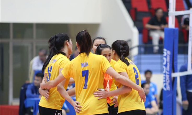 X&aacute;c định 2 cặp b&aacute;n kết b&oacute;ng chuyền nữ Đại hội Thể thao to&agrave;n quốc 2018