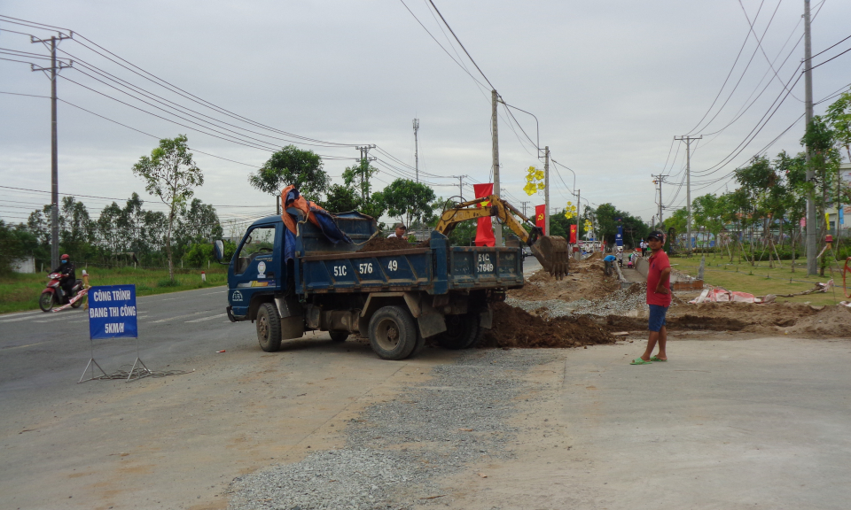 Cần Giuộc: Đầu tư hơn 205 tỷ đồng cho c&aacute;c c&ocirc;ng tr&igrave;nh x&acirc;y dựng cơ bản