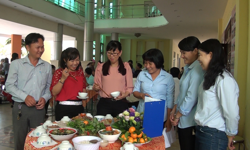 Hội thi nấu ăn mừng Đảng, mừng xu&acirc;n Kỷ Hợi năm 2019