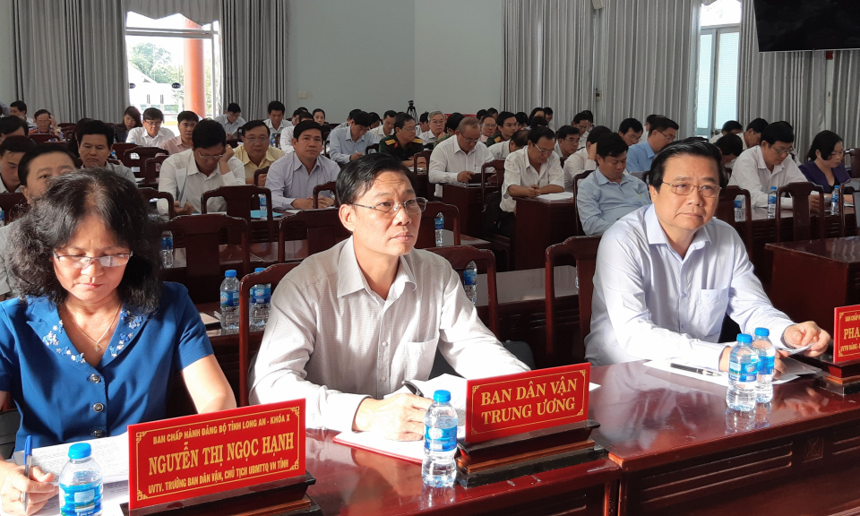 Tổng kết c&ocirc;ng t&aacute;c d&acirc;n vận, d&acirc;n tộc – t&ocirc;n gi&aacute;o năm 2018