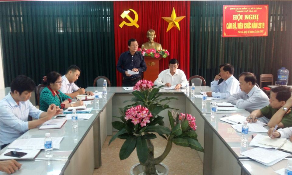 Sở C&ocirc;ng thương kiểm tra c&ocirc;ng t&aacute;c phục vụ tết tại TP T&acirc;n An