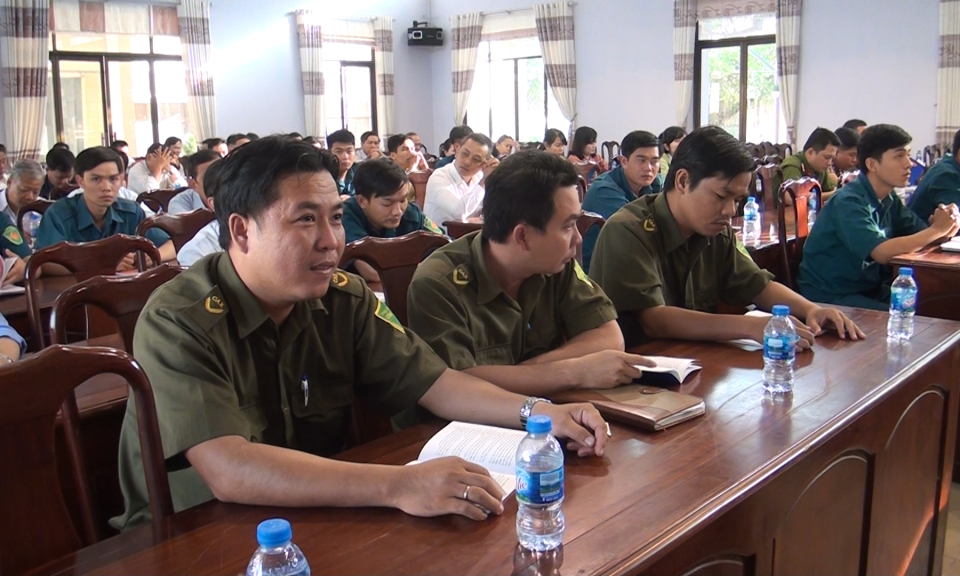 Đức Ho&agrave;:Triển khai văn bản ph&aacute;p luật mới