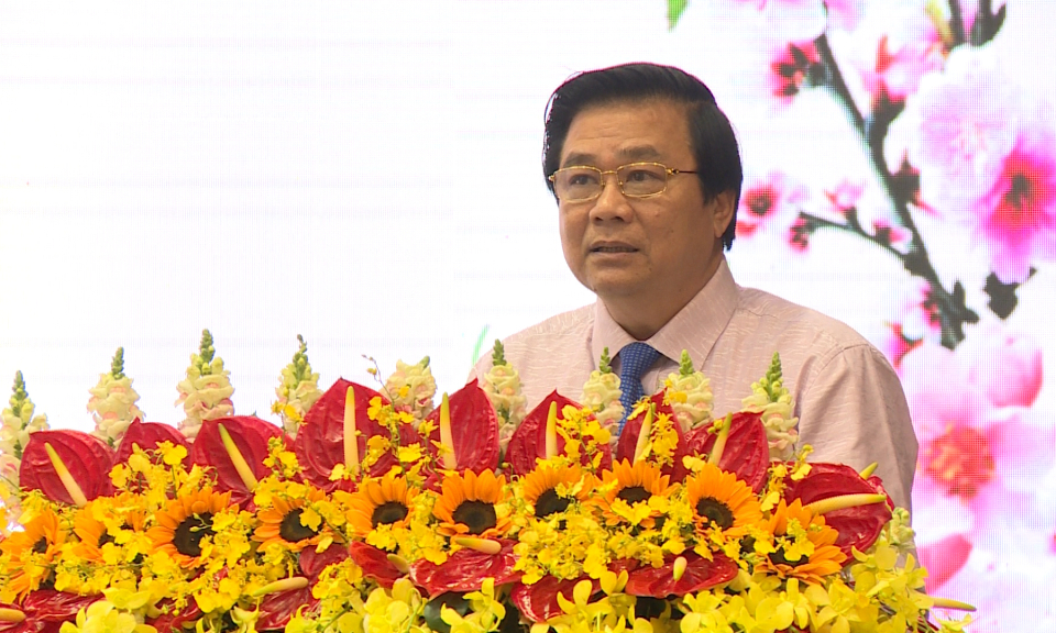 Họp mặt c&aacute;n bộ chủ chốt x&atilde;, phường, thị trấn mừng Xu&acirc;n Kỷ Hợi 2019