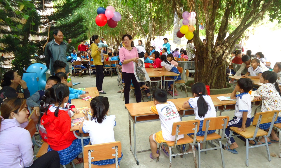 M&ocirc;̣c Hóa: Ng&agrave;y hội đọc s&aacute;ch, t&ocirc;n vinh gi&aacute; trị của s&aacute;ch