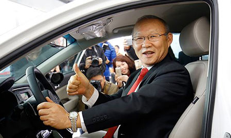 HLV Park Hang Seo được thưởng lớn tại qu&ecirc; nh&agrave; H&agrave;n Quốc