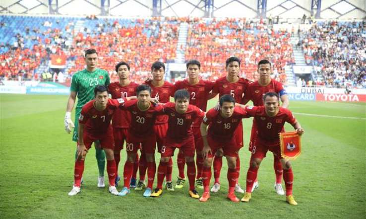 Đội tuyển Việt Nam thăng l&ecirc;n hạng 98 thế giới