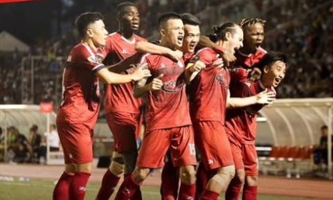 V.League 2019: TP Hồ Ch&iacute; Minh giữ vững ng&ocirc;i đầu bảng sau trận h&ograve;a trước H&agrave; Nội FC