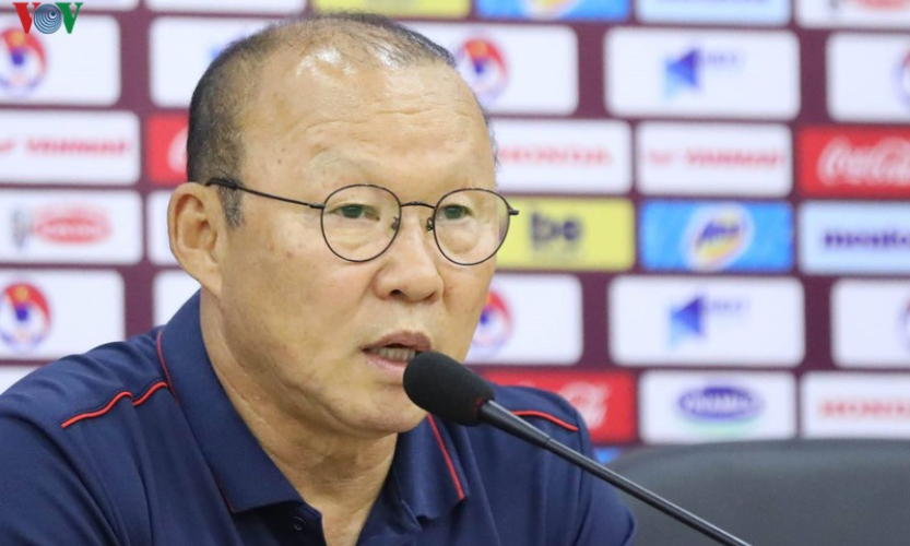 HLV Park Hang Seo khiến ph&oacute;ng vi&ecirc;n Th&aacute;i Lan ngượng ch&iacute;n mặt