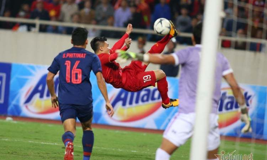 Tuyển Việt Nam h&ograve;a kịch t&iacute;nh Th&aacute;i Lan: Sướng, chỉ tiếc b&agrave;n thắng