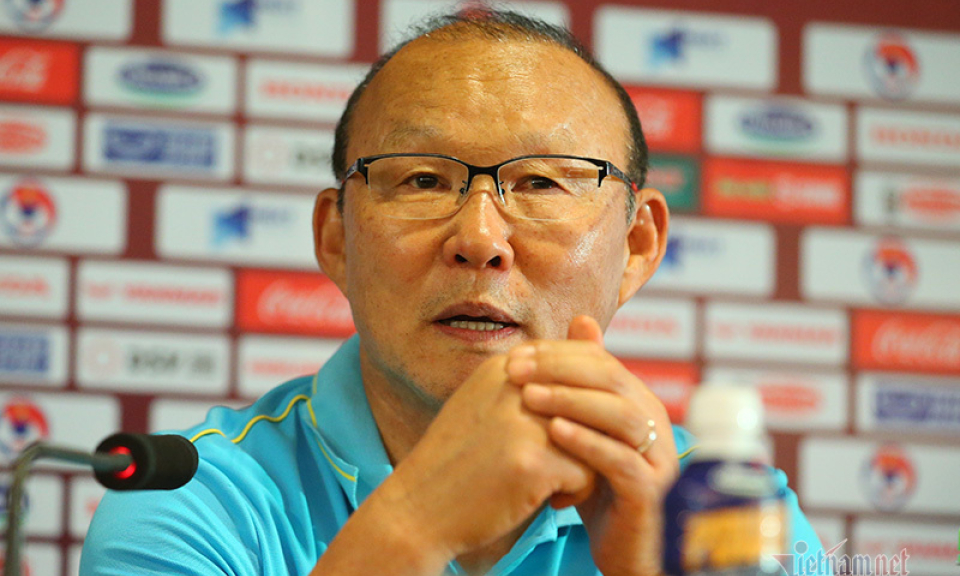 HLV Park Hang Seo: “T&ocirc;i kh&ocirc;ng h&agrave;i l&ograve;ng với kết quả”