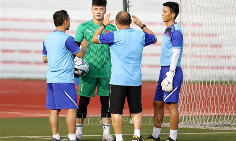 B&oacute;ng đ&aacute; nam Việt Nam bắt đầu chinh phục ‘giấc mơ V&agrave;ng’ SEA Games