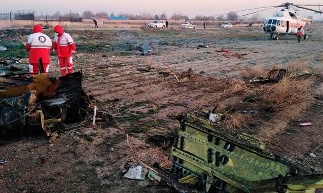 Ukraine phối hợp chặt chẽ với Iran để điều tra vụ rơi m&aacute;y bay