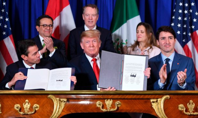 Thượng viện Mỹ ph&ecirc; chuẩn Hiệp định thương mại giữa Mỹ, Mexico, Canada
