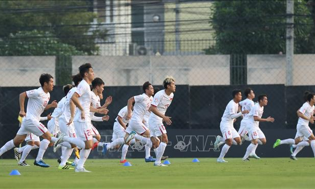 VCK U23 ch&acirc;u &Aacute; 2020: U23 Việt Nam dồn sức cho trận gặp Triều Ti&ecirc;n