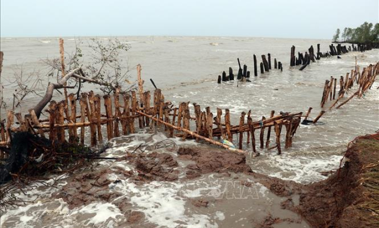 Nhiều v&ugrave;ng biển s&oacute;ng to, gi&oacute; lớn, Trung Bộ mưa lớn diện rộng