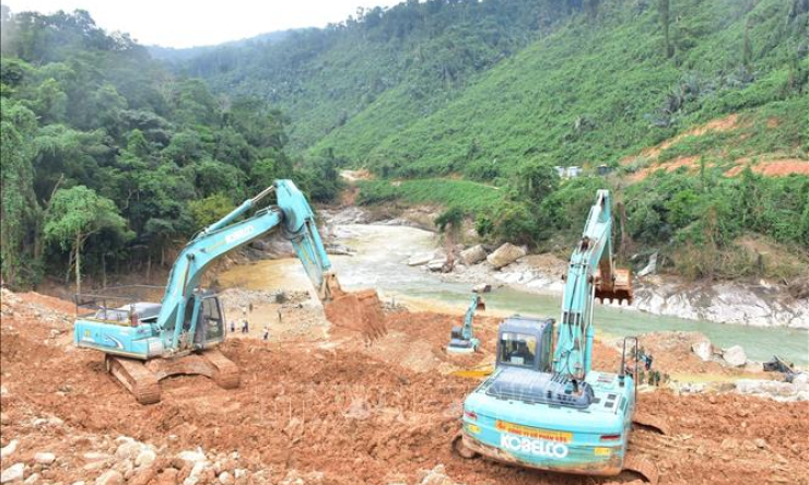 Tuyến đường độc đạo v&agrave;o Thủy điện R&agrave;o Trăng 3 đ&atilde; được th&ocirc;ng suốt