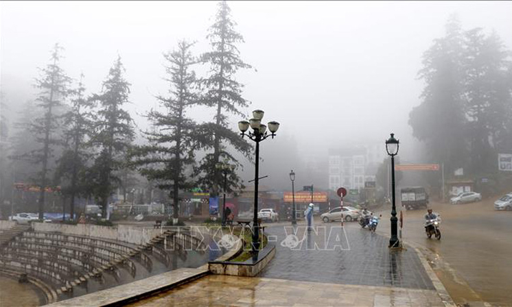 Bắc Bộ, Bắc Trung Bộ r&eacute;t đậm, v&ugrave;ng n&uacute;i cao dưới 5 độ C