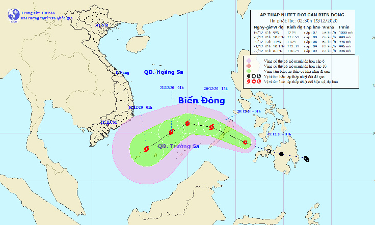 Bắc Bộ nhiệt độ tăng dần, xuất hiện &aacute;p thấp nhiệt đới gần bờ