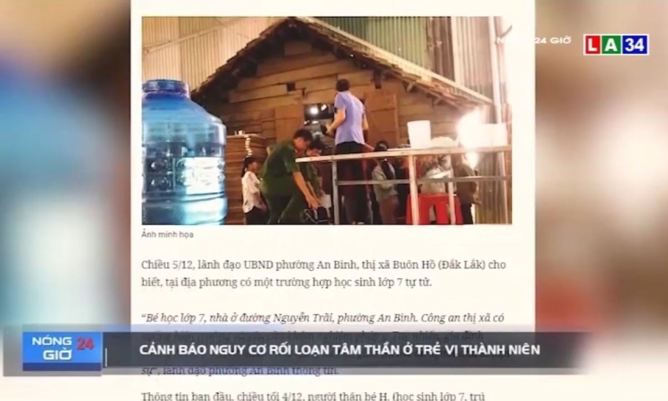 Cảnh b&aacute;o nguy cơ rối loạn t&acirc;m thần ở trẻ vị th&agrave;nh ni&ecirc;n