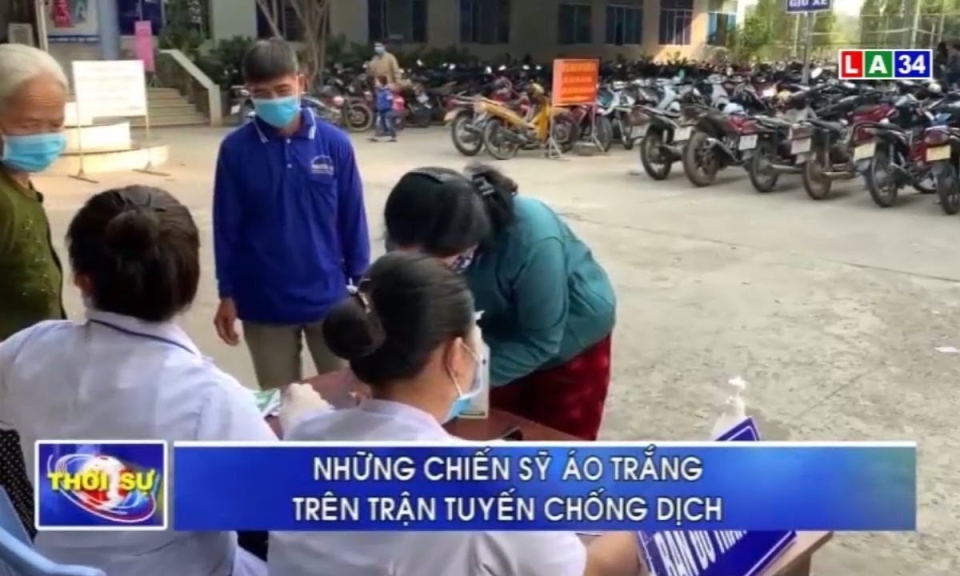 Những chiến sỹ &aacute;o trắng tr&ecirc;n trận tuyến chống dịch