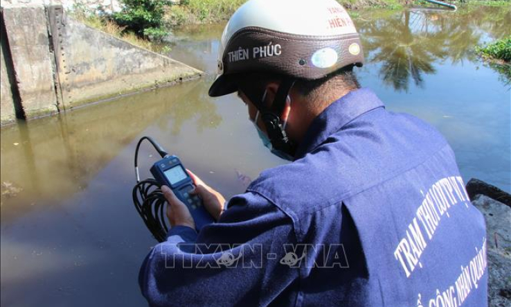 X&acirc;m nhập mặn tại ĐBSCL tăng dần v&agrave; đạt đỉnh v&agrave;o ng&agrave;y 12 – 15/2