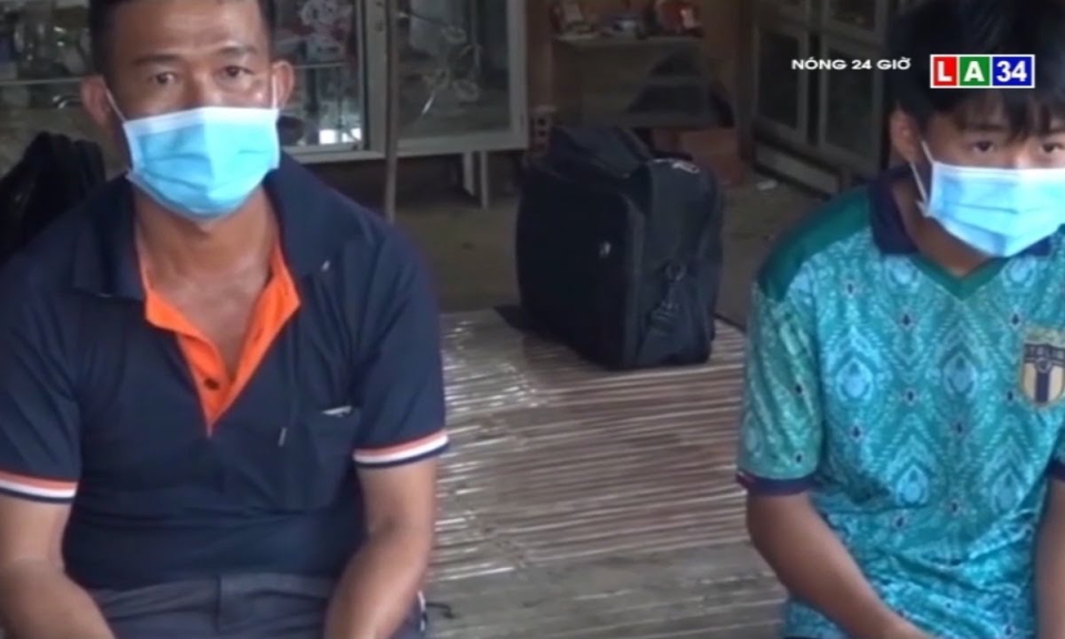 Bắt được 2 đối tượng chở người phụ nữ nhập cảnh tr&aacute;i ph&eacute;p nhiễm Covid-19