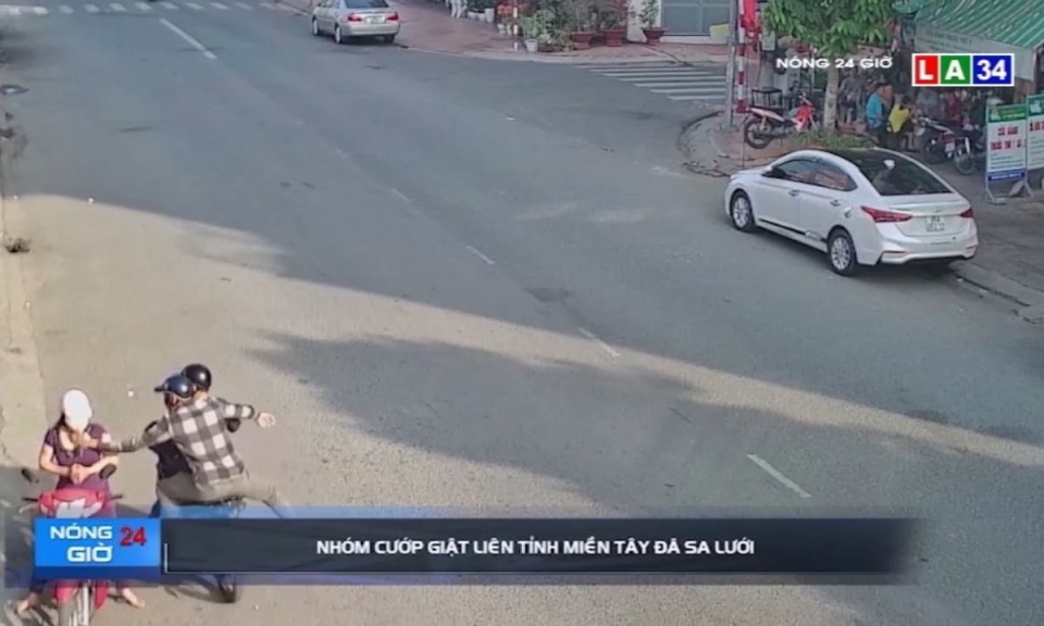 Nh&oacute;m cướp giật li&ecirc;n tỉnh miền T&acirc;y đ&atilde; sa lưới