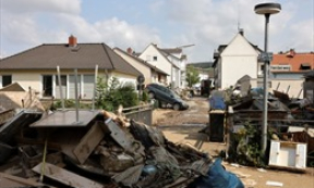 C&aacute;c nước ch&acirc;u &Acirc;u chạy đua khắc phục hậu quả lũ lụt