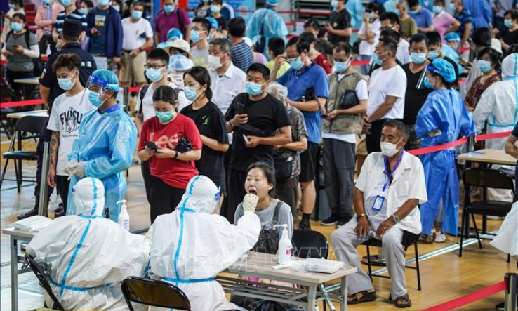 Trung Quốc nỗ lực đẩy l&ugrave;i đại dịch ở Nam Kinh