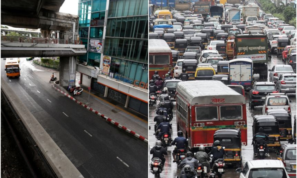 Giữa s&oacute;ng dịch Delta, phố x&aacute; Th&aacute;i Lan vắng lạnh, Ấn Độ t&aacute;i diễn tắc đường