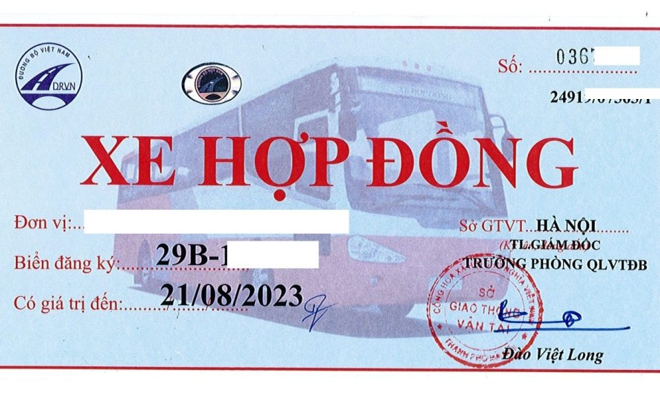 ‘Lập lờ’ ph&ugrave; hiệu xe hợp đồng