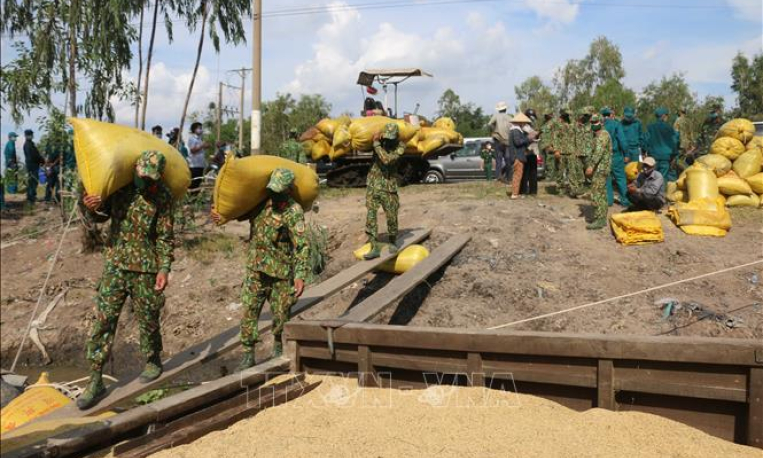 Dồn lực gi&uacute;p n&ocirc;ng d&acirc;n ti&ecirc;u thụ nhanh n&ocirc;ng sản