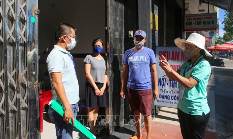 S&aacute;ng kiến logo gi&uacute;p nhận diện gia đ&igrave;nh đ&atilde; x&eacute;t nghiệm SARS-CoV-2