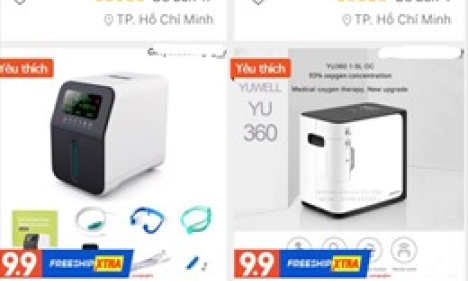 Cảnh b&aacute;o ‘tiền mất tật mang’ nếu mua m&aacute;y hỗ trợ điều trị COVID-19 tại nh&agrave;